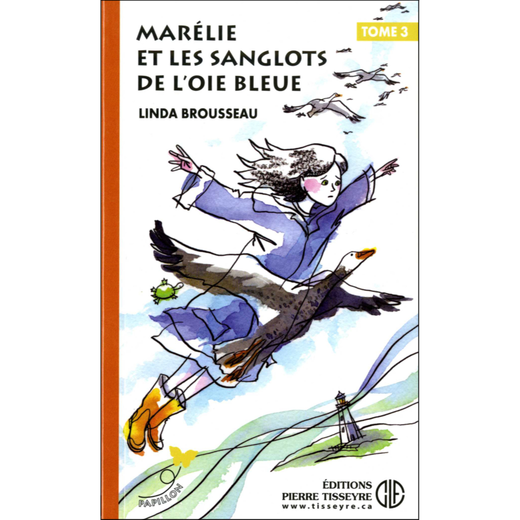 Marélie et les sanglots de l'oie bleue book cover